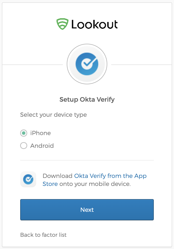 How To Change Your Okta Account Password – Lookout Helpdesk